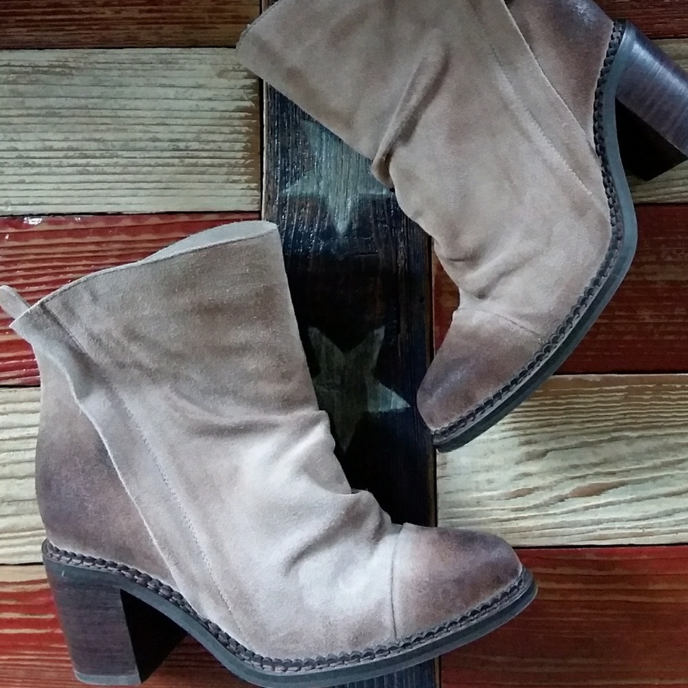 Dual Zip Ankle Boots
